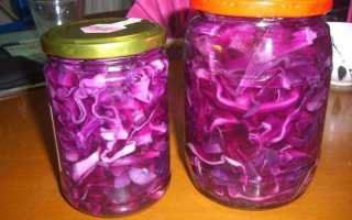 Краснокочанная капуста маринованная. Вкусные рецепты маринования краснокочанной капусты быстрого приготовления в банках на зиму. Маринованная капуста быстрого приготовления