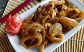 Салаты с кальмаром: просто, вкусно и полезно