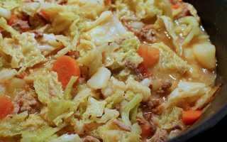 Солянка из капусты с курицей рецепт